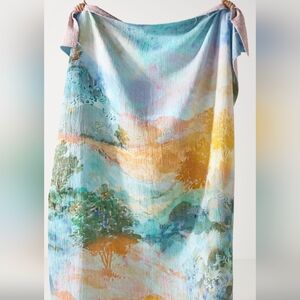 ISO- Anthropologie Zula throw blanket in The Mint Color